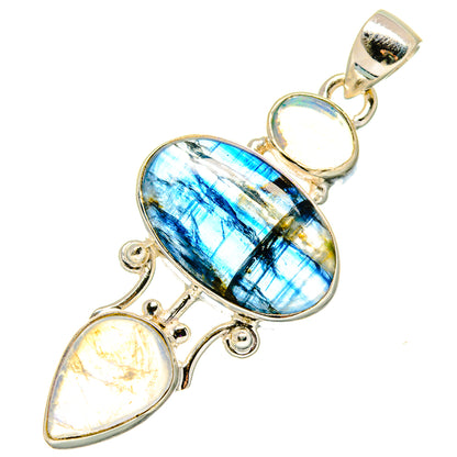 Kyanite Pendants handcrafted by Ana Silver Co - PD17092
