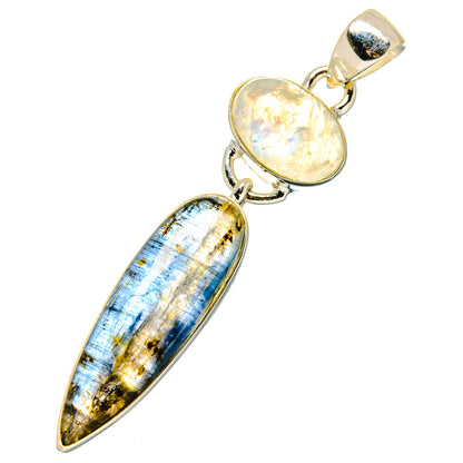 Kyanite Pendants handcrafted by Ana Silver Co - PD17096