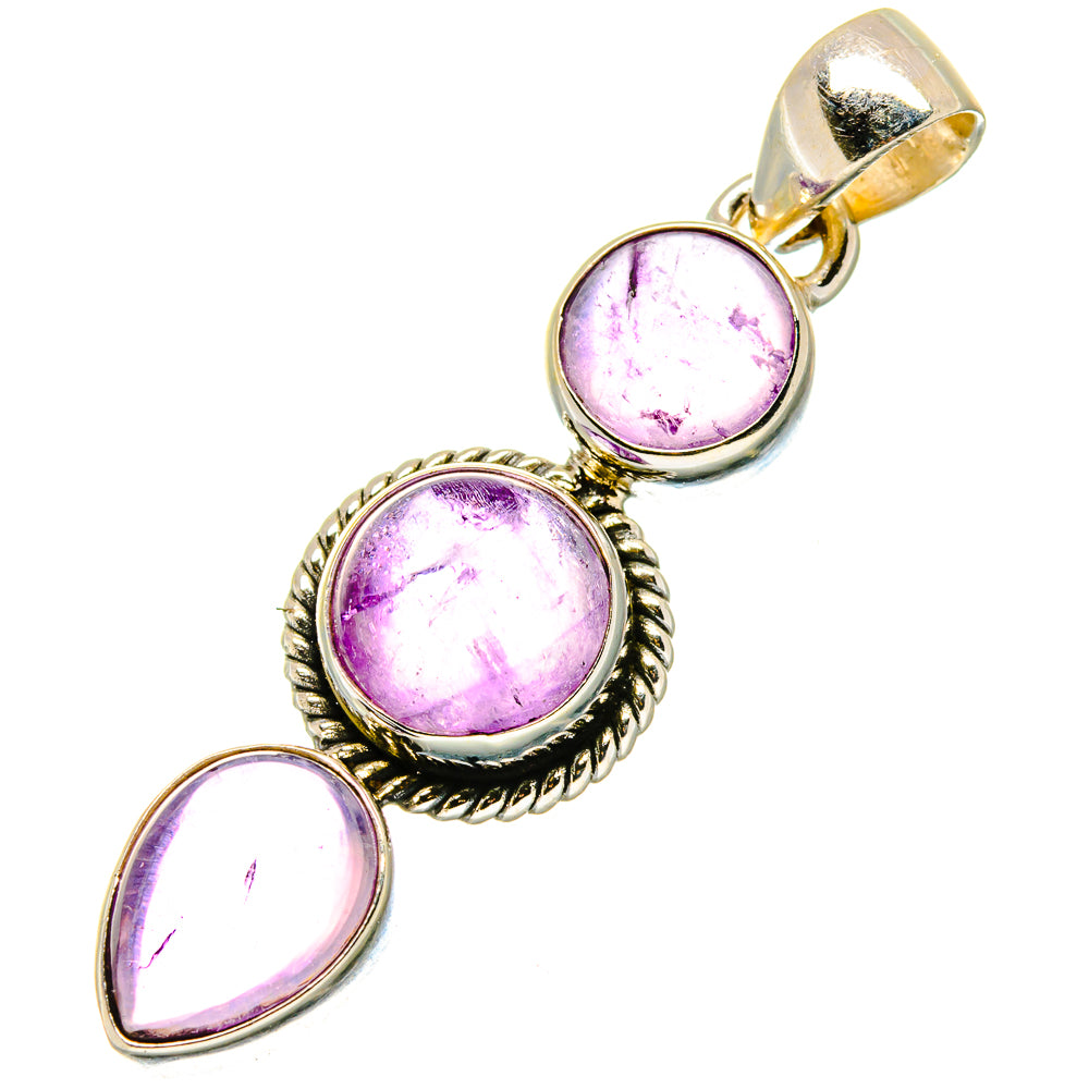 Amethyst Pendants handcrafted by Ana Silver Co - PD17105
