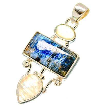 Kyanite Pendants handcrafted by Ana Silver Co - PD17116
