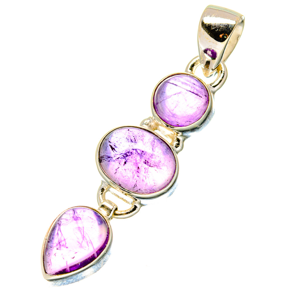 Amethyst Pendants handcrafted by Ana Silver Co - PD17129