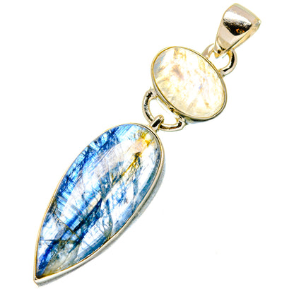 Kyanite Pendants handcrafted by Ana Silver Co - PD17139