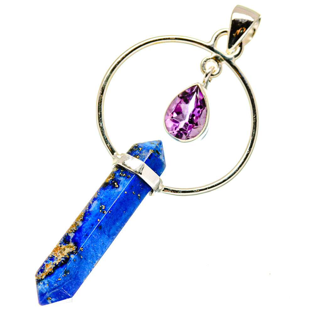 Lapis Lazuli Pendants handcrafted by Ana Silver Co - PD17152