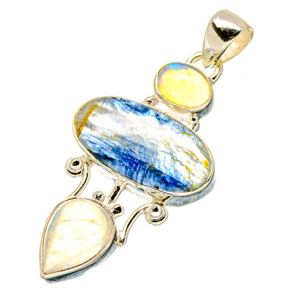 Kyanite Pendants handcrafted by Ana Silver Co - PD17153