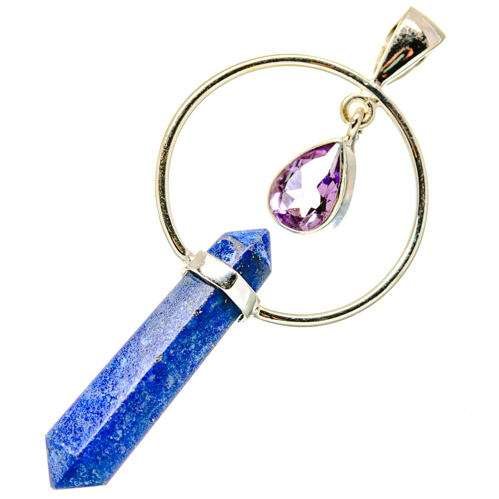 Lapis Lazuli Pendants handcrafted by Ana Silver Co - PD17162