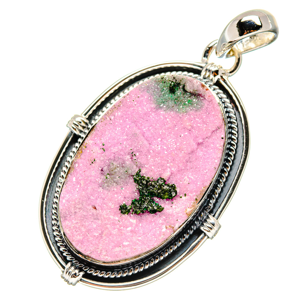 Rhodonite Pendants handcrafted by Ana Silver Co - PD17180