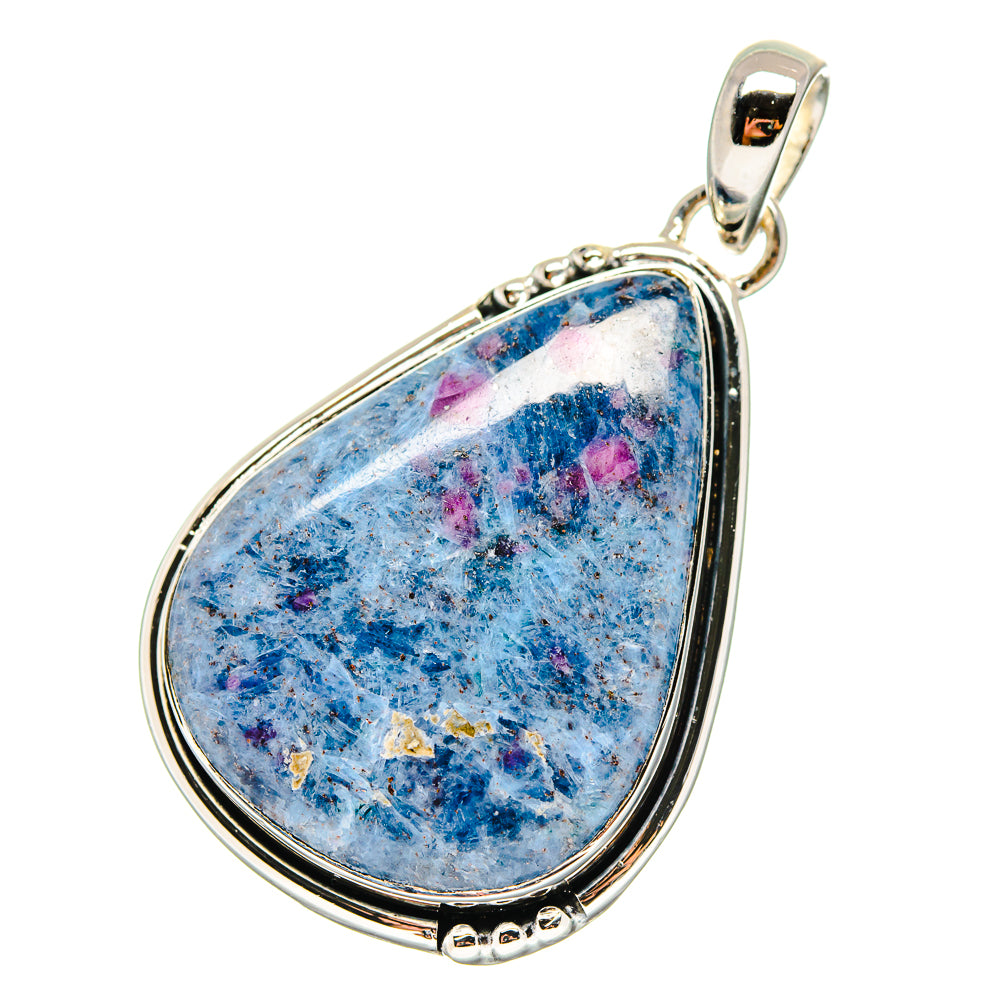 Ruby Fuchsite Pendants handcrafted by Ana Silver Co - PD17185