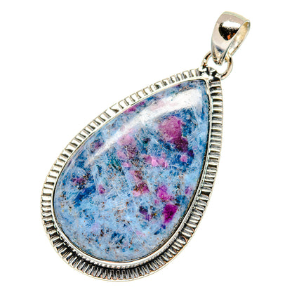 Ruby Fuchsite Pendants handcrafted by Ana Silver Co - PD17192