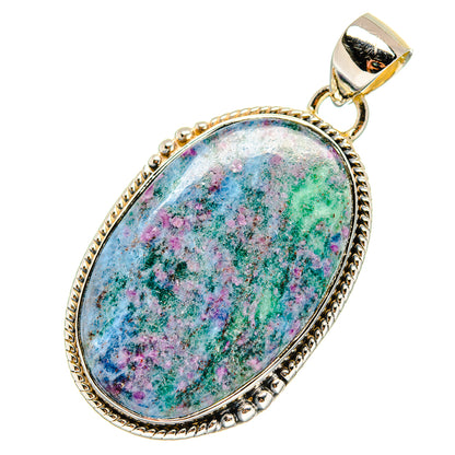 Ruby Fuchsite Pendants handcrafted by Ana Silver Co - PD17194