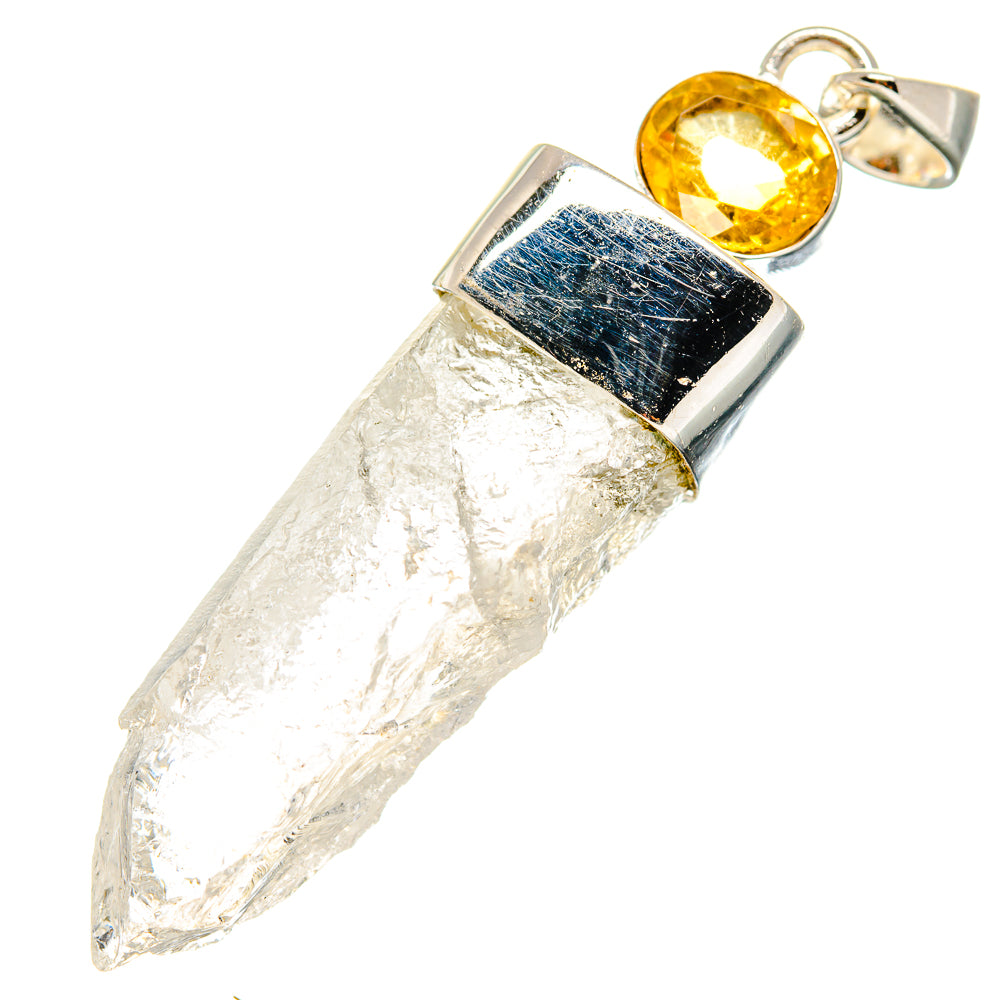 Selenite Pendants handcrafted by Ana Silver Co - PD17199