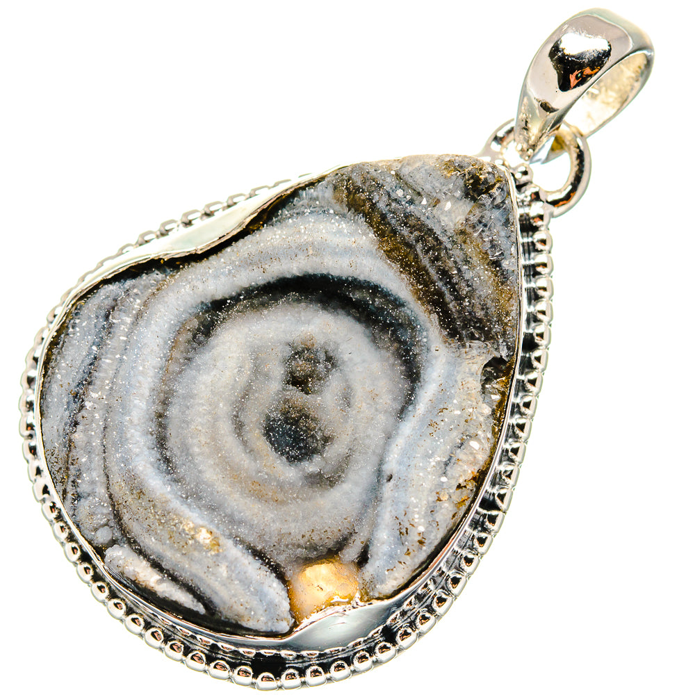 Desert Druzy Pendants handcrafted by Ana Silver Co - PD17213