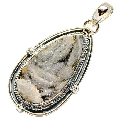 Desert Druzy Pendants handcrafted by Ana Silver Co - PD17219