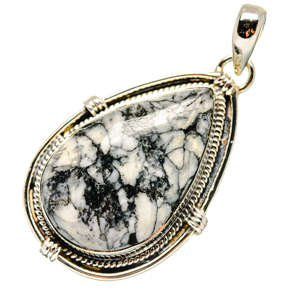 Pinolith Jasper Pendants handcrafted by Ana Silver Co - PD17220