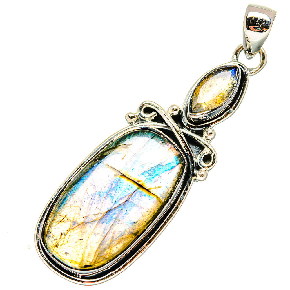 Labradorite Pendants handcrafted by Ana Silver Co - PD17229