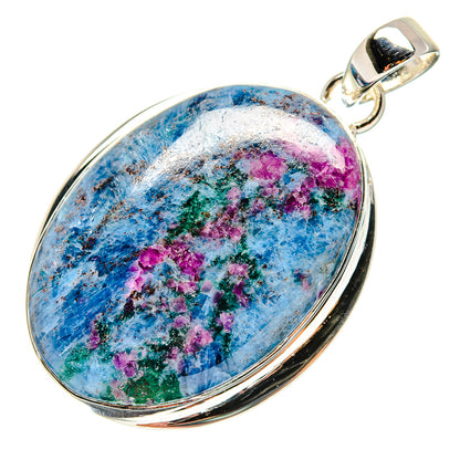 Ruby Fuchsite Pendants handcrafted by Ana Silver Co - PD17248