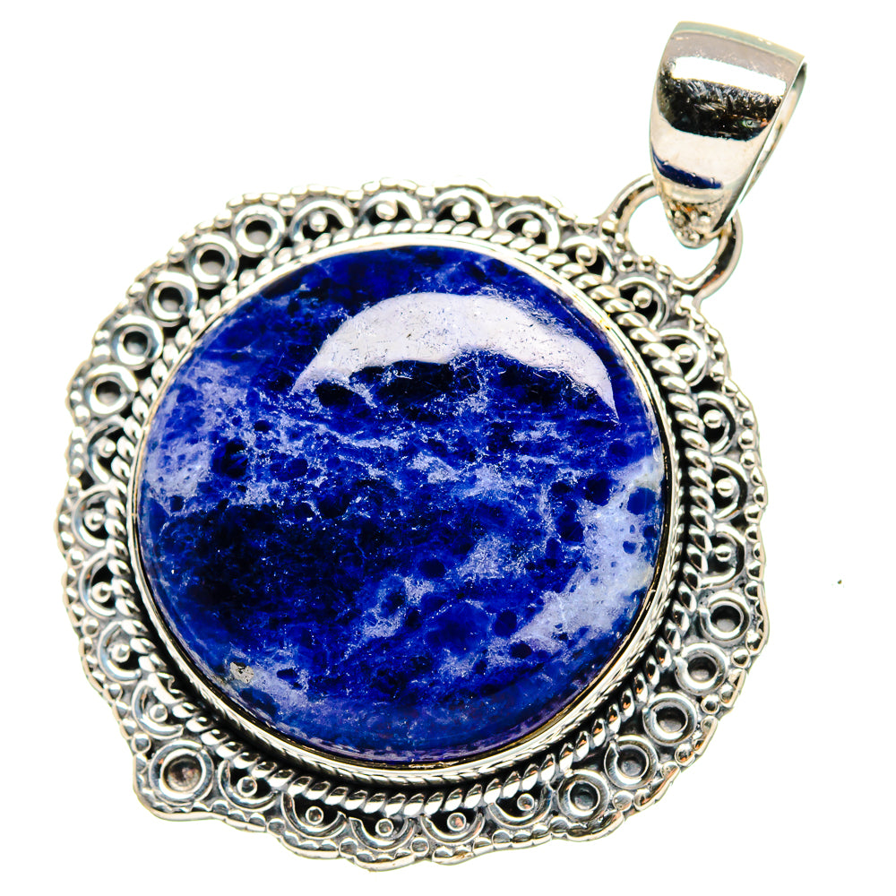 Sodalite Pendants handcrafted by Ana Silver Co - PD17256