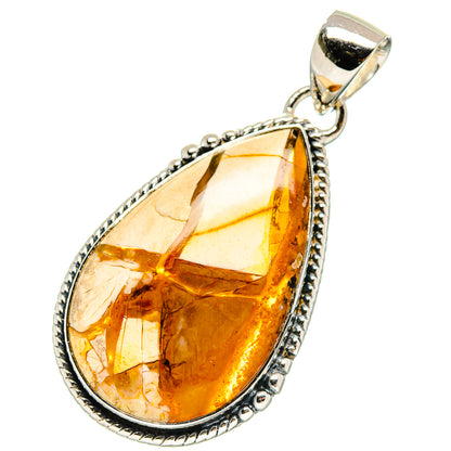 Brecciated Mookaite Pendants handcrafted by Ana Silver Co - PD17292