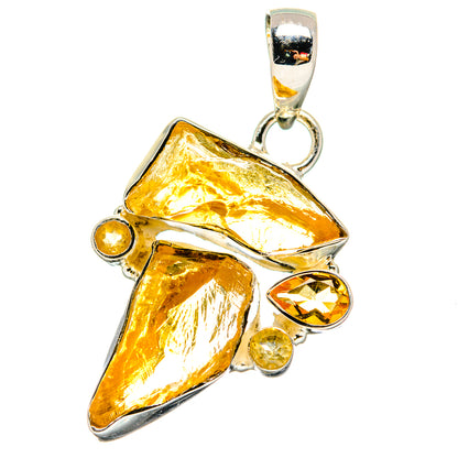Libyan Glass Pendants handcrafted by Ana Silver Co - PD17311
