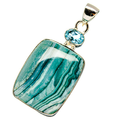 Ocean Jasper Pendants handcrafted by Ana Silver Co - PD17313