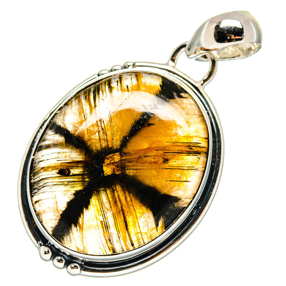 Chiastolite Pendants handcrafted by Ana Silver Co - PD17320