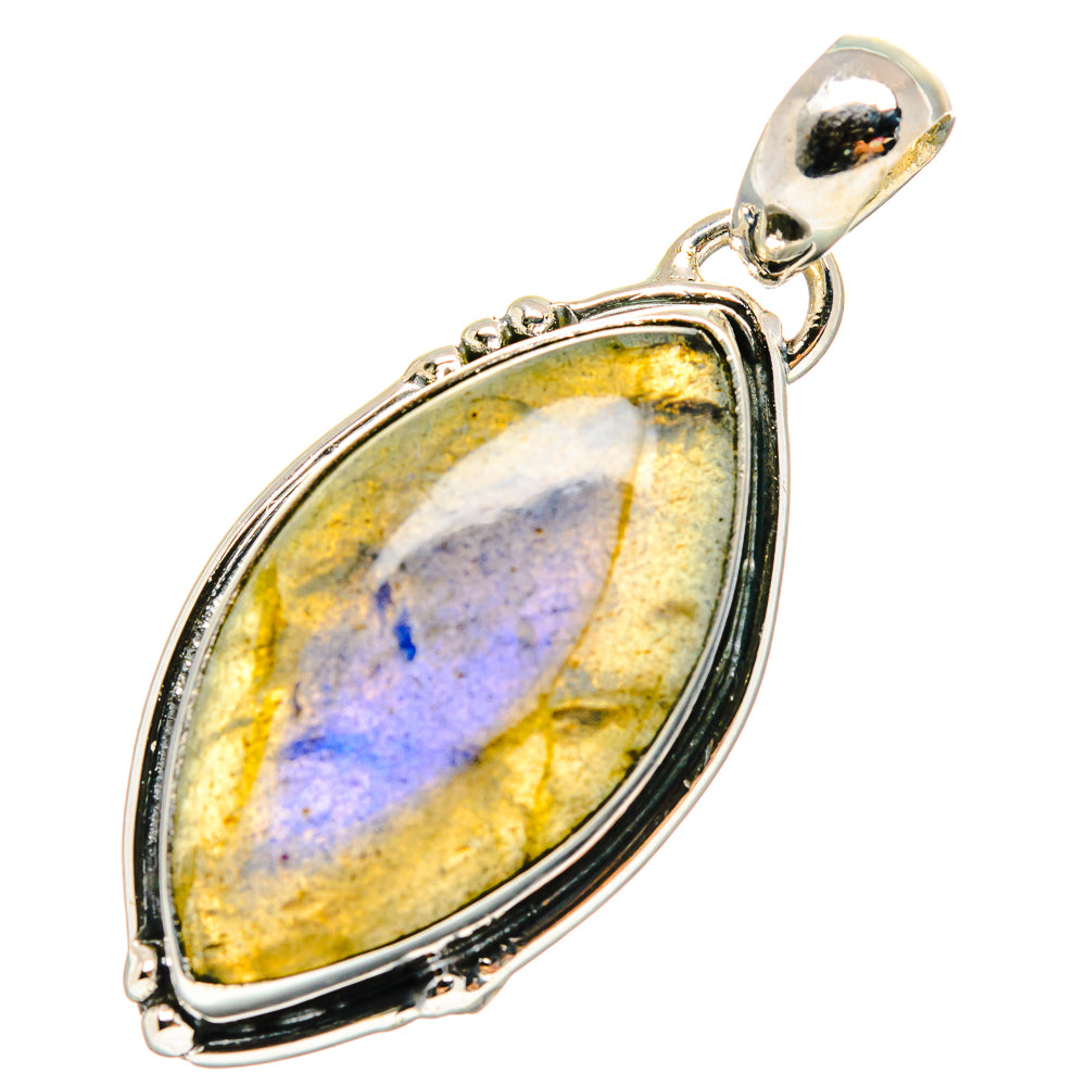Labradorite Pendants handcrafted by Ana Silver Co - PD17323