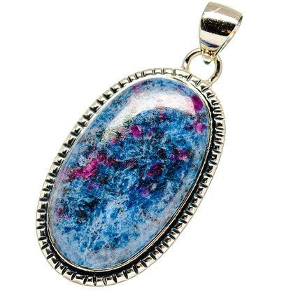 Ruby Fuchsite Pendants handcrafted by Ana Silver Co - PD17325