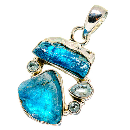 Apatite Pendants handcrafted by Ana Silver Co - PD17329