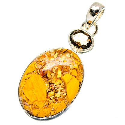 Brecciated Mookaite Pendants handcrafted by Ana Silver Co - PD17362