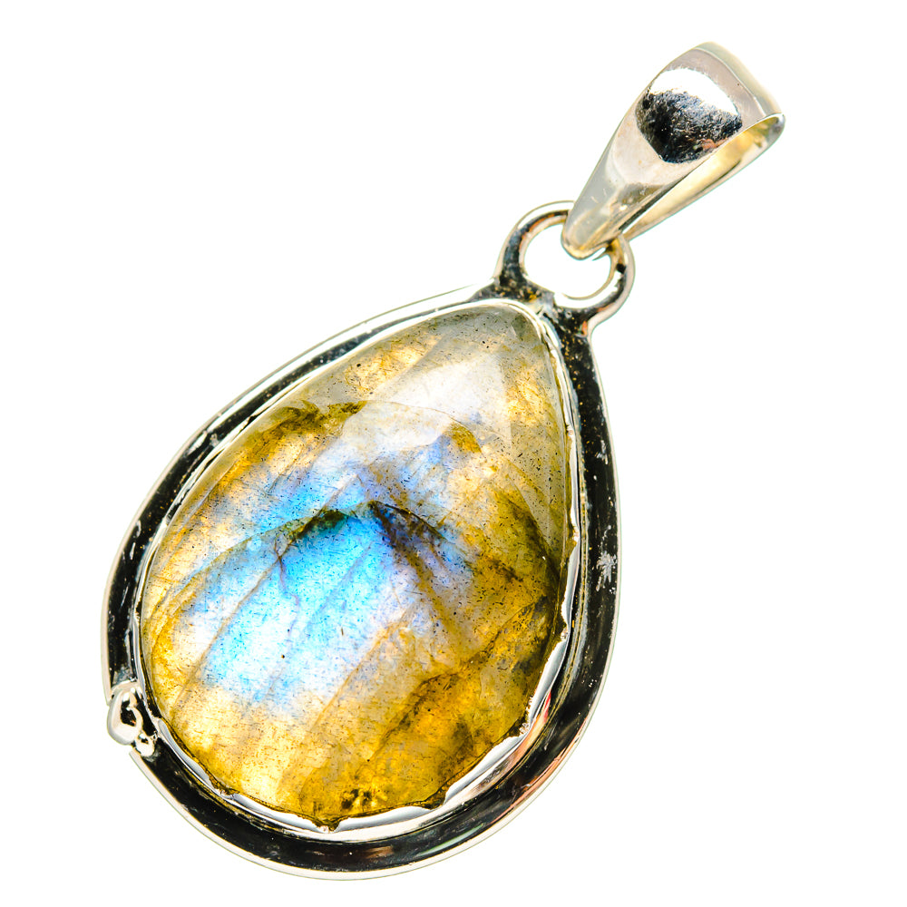 Labradorite Pendants handcrafted by Ana Silver Co - PD17364
