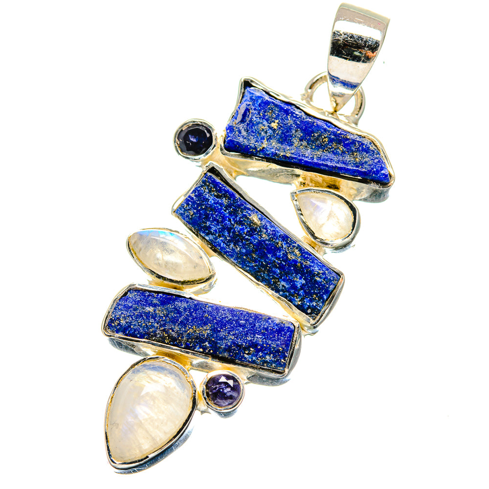 Lapis Lazuli Pendants handcrafted by Ana Silver Co - PD17365