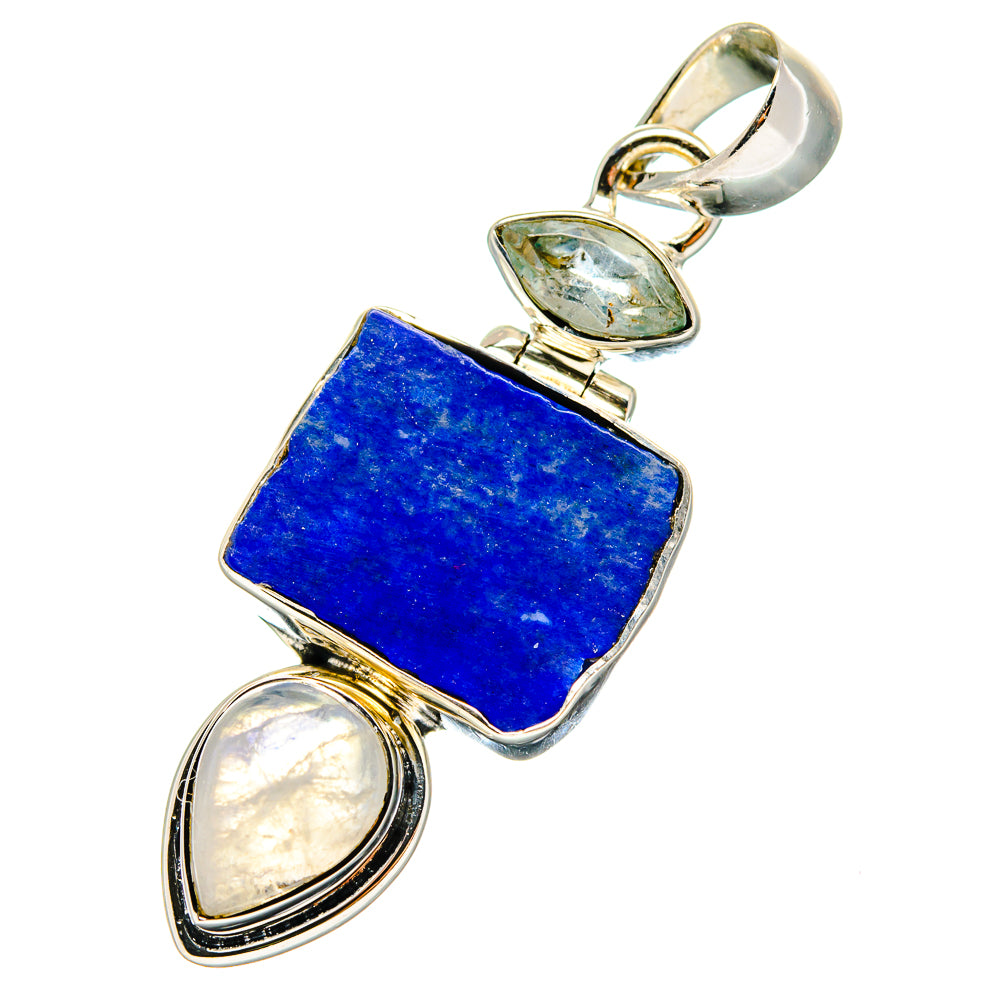 Lapis Lazuli Pendants handcrafted by Ana Silver Co - PD17368