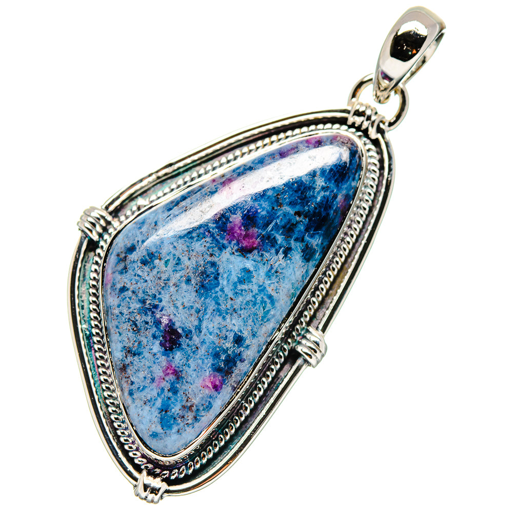 Ruby Fuchsite Pendants handcrafted by Ana Silver Co - PD17372
