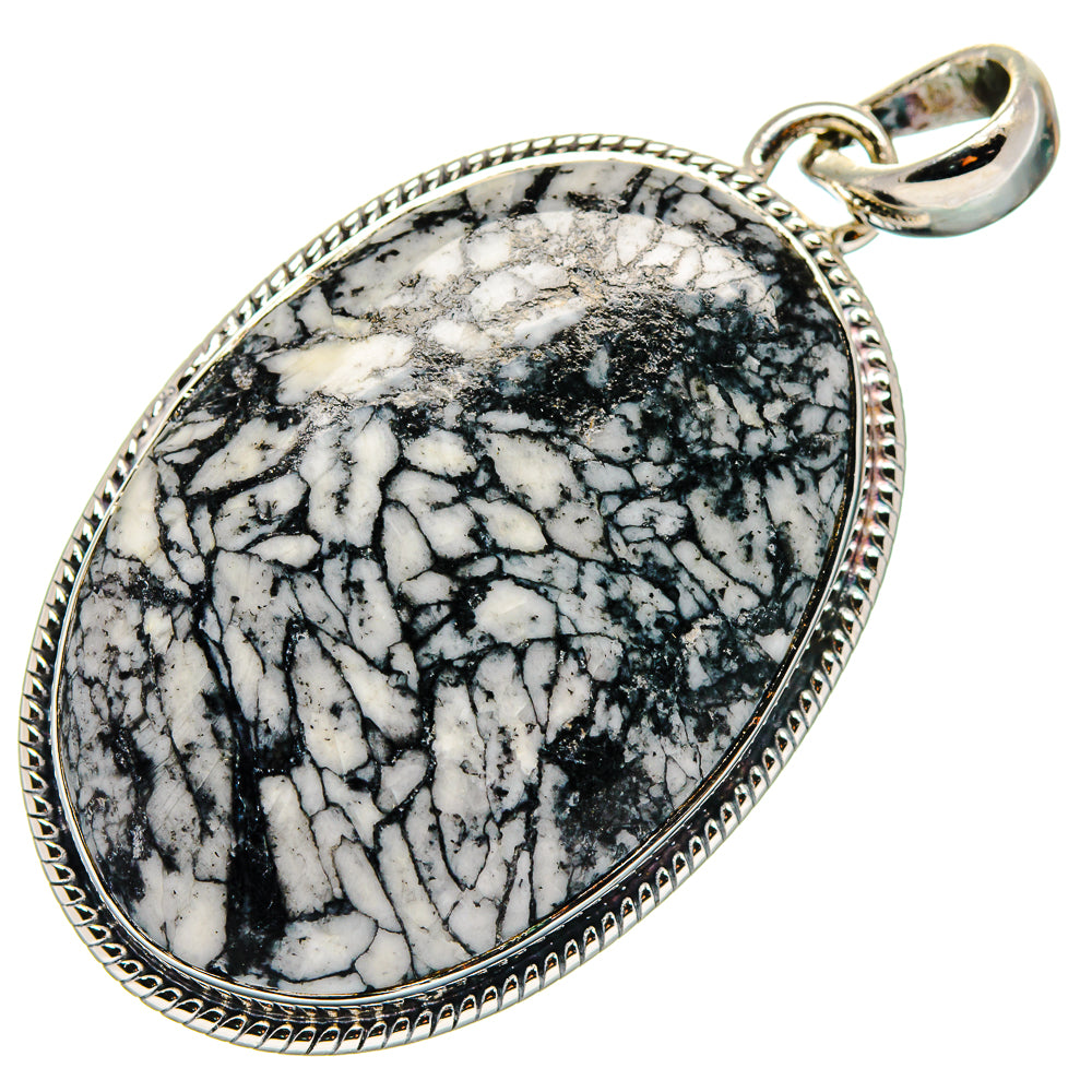 Pinolith Jasper Pendants handcrafted by Ana Silver Co - PD17375