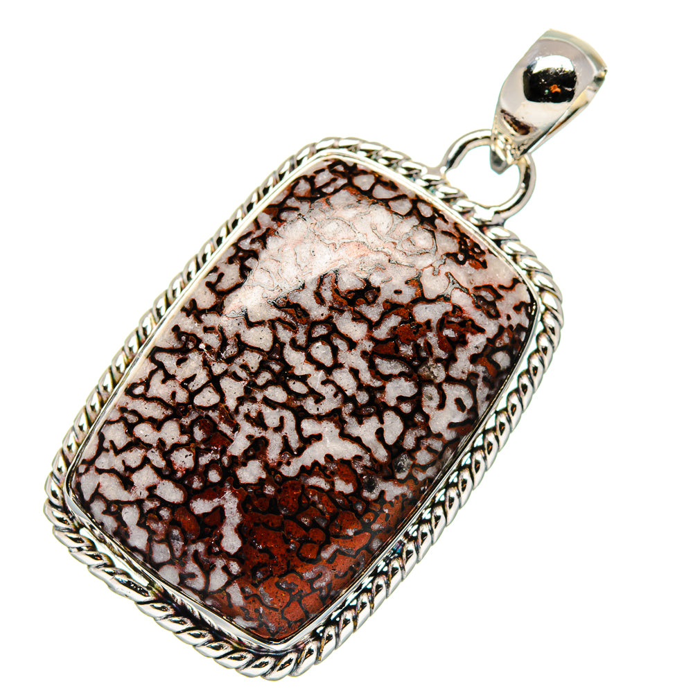 Dinosaur Bone Pendants handcrafted by Ana Silver Co - PD17377