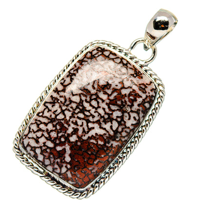 Dinosaur Bone Pendants handcrafted by Ana Silver Co - PD17377