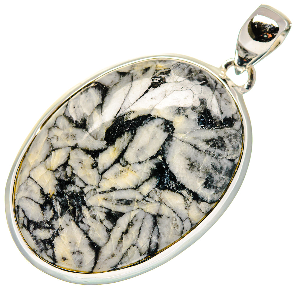 Pinolith Jasper Pendants handcrafted by Ana Silver Co - PD17378