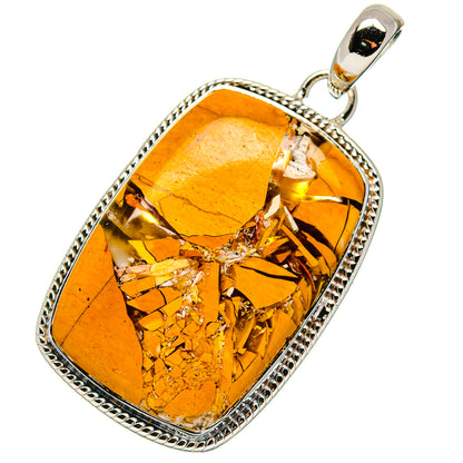 Brecciated Mookaite Pendants handcrafted by Ana Silver Co - PD17379