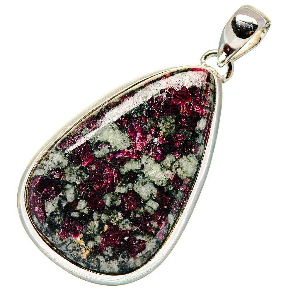 Russian Eudialyte Pendants handcrafted by Ana Silver Co - PD17384