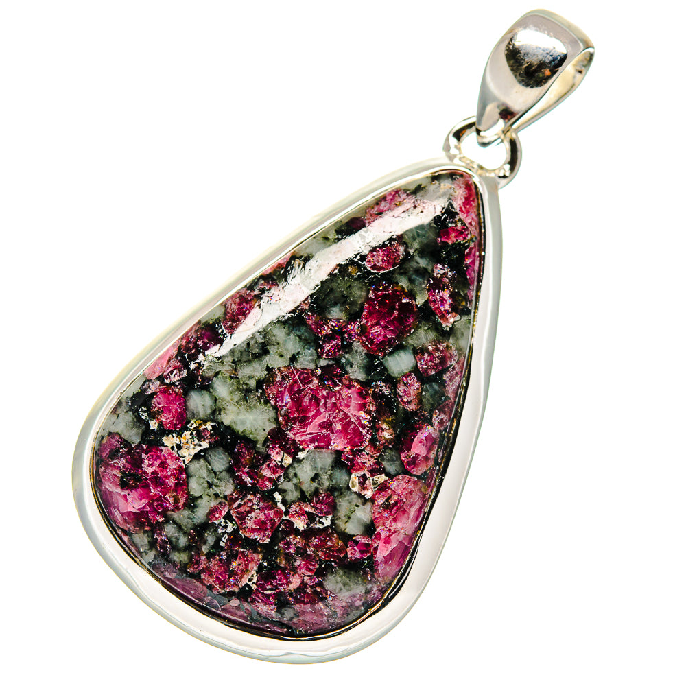 Russian Eudialyte Pendants handcrafted by Ana Silver Co - PD17408