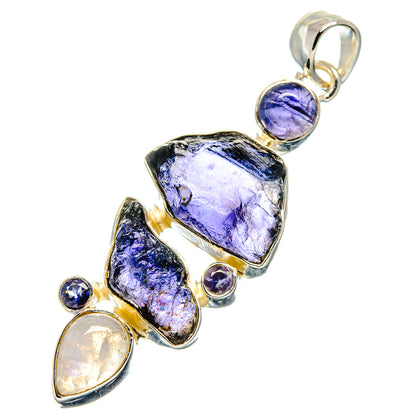 Tanzanite Pendants handcrafted by Ana Silver Co - PD17413