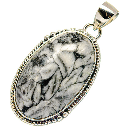Pinolith Jasper Pendants handcrafted by Ana Silver Co - PD17418