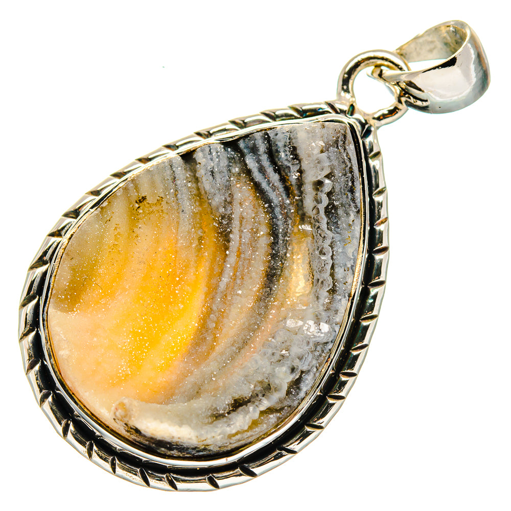 Desert Druzy Pendants handcrafted by Ana Silver Co - PD17419