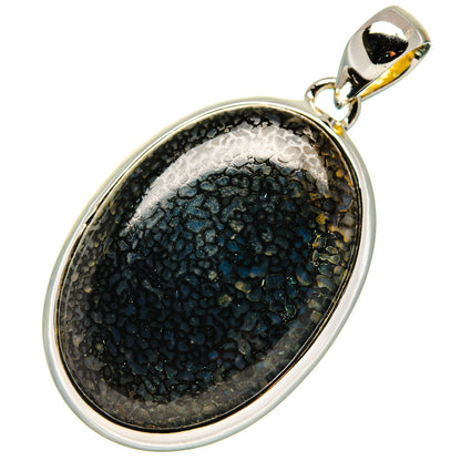 Dinosaur Bone Pendants handcrafted by Ana Silver Co - PD17430