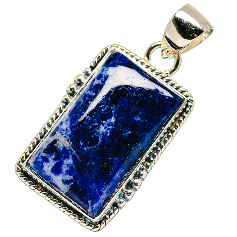 Sodalite Pendants handcrafted by Ana Silver Co - PD17437