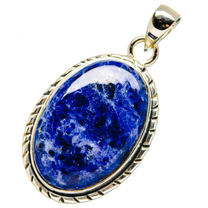 Sodalite Pendants handcrafted by Ana Silver Co - PD17449