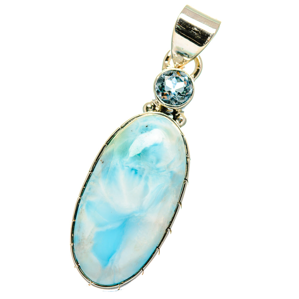 Larimar Pendants handcrafted by Ana Silver Co - PD17471