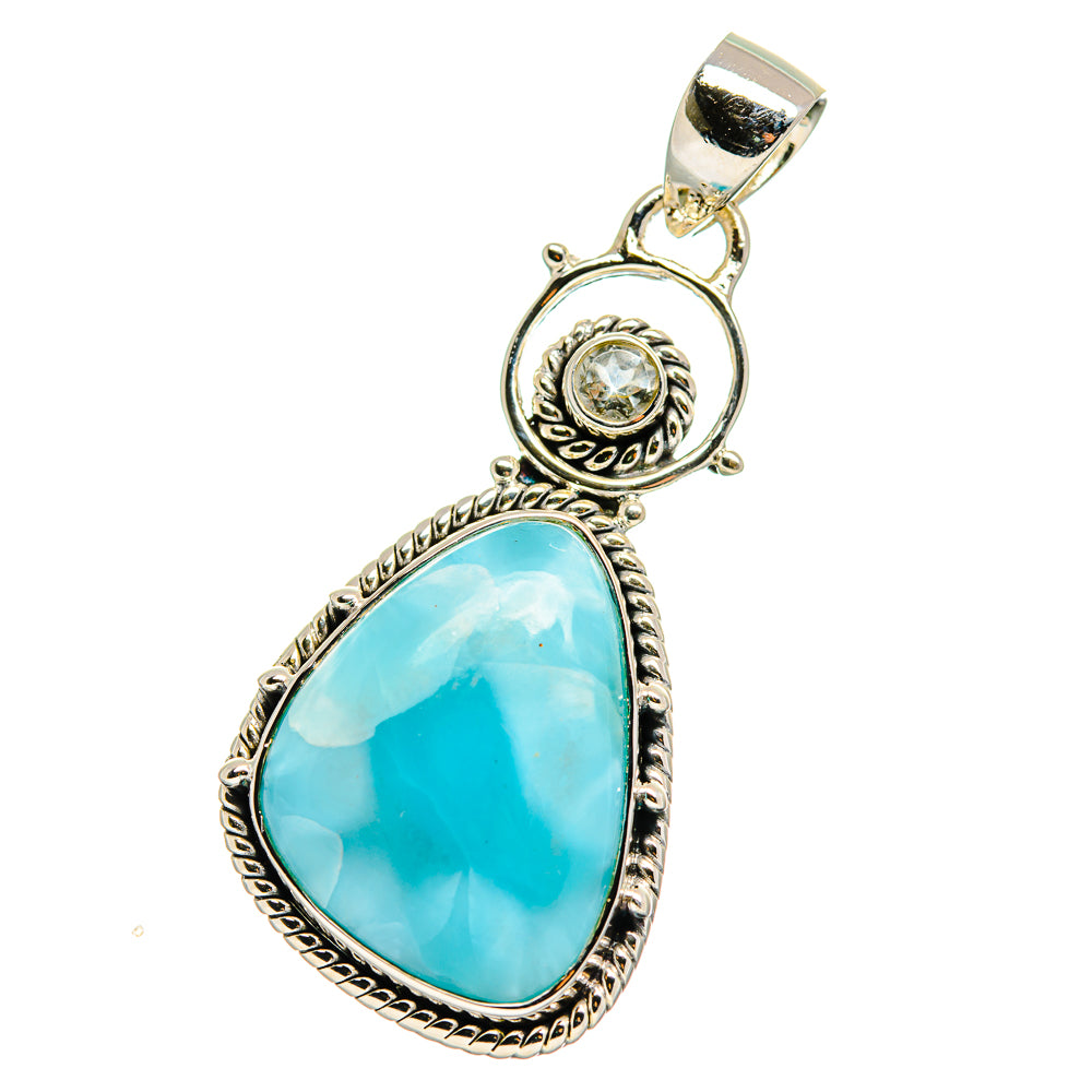 Larimar Pendants handcrafted by Ana Silver Co - PD17476