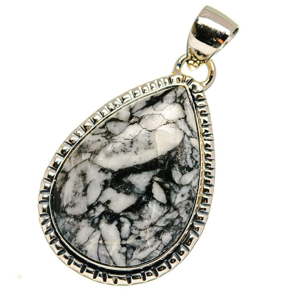 Pinolith Jasper Pendants handcrafted by Ana Silver Co - PD17479