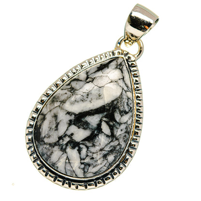 Pinolith Jasper Pendants handcrafted by Ana Silver Co - PD17479