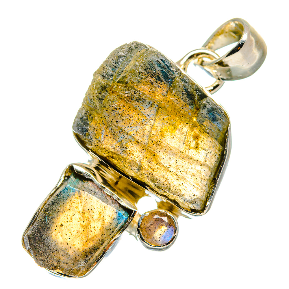 Labradorite Pendants handcrafted by Ana Silver Co - PD17487